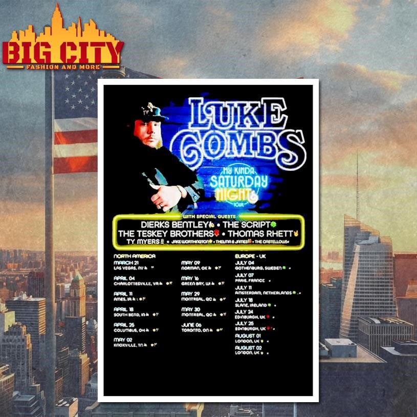 Luke Combs My Kinda 2026 Shirt