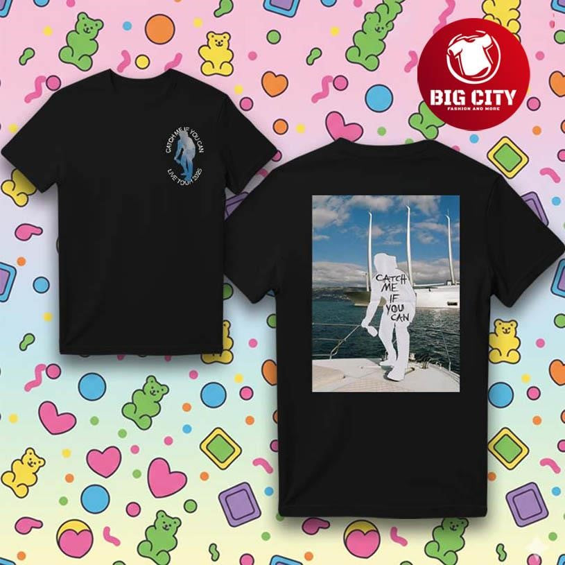 MISTER DARDY Catch Me If You Can New Two Sided Shirt