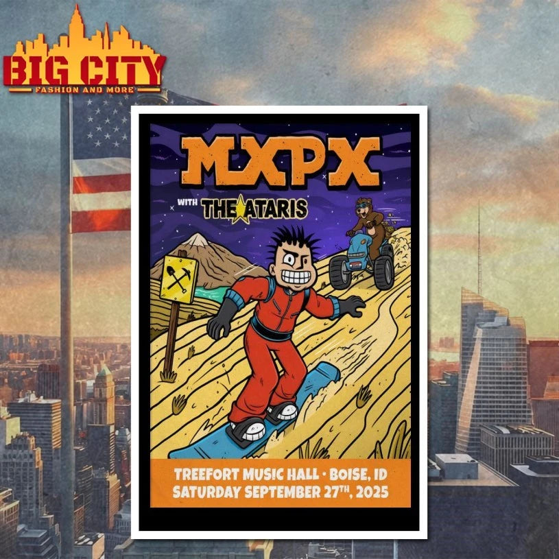 MXPX Sept 27 2025 In Boise ID Poster Shirts