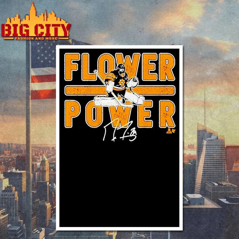 Marc-André Fleury Flower Power Pittsburgh Penguins Shirt