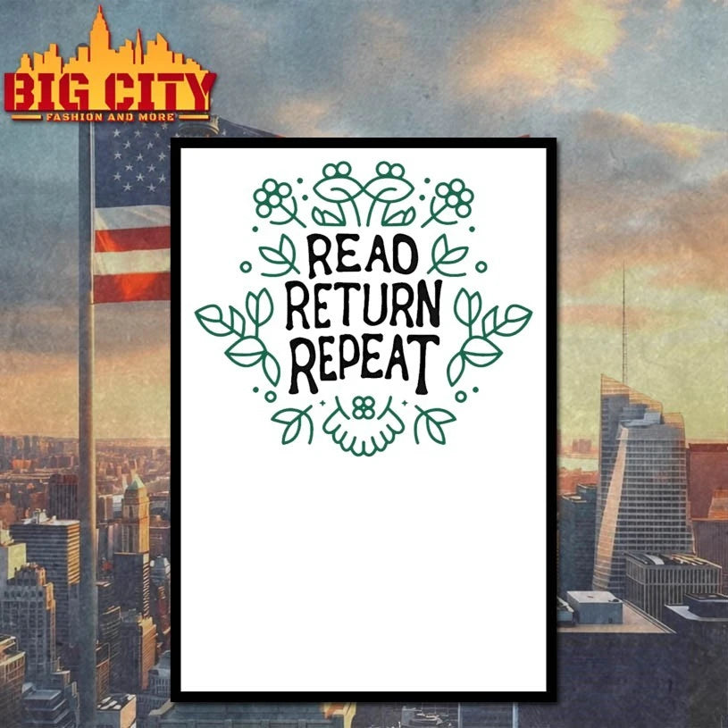 Marie Moreau Read Return Repeat Shirt