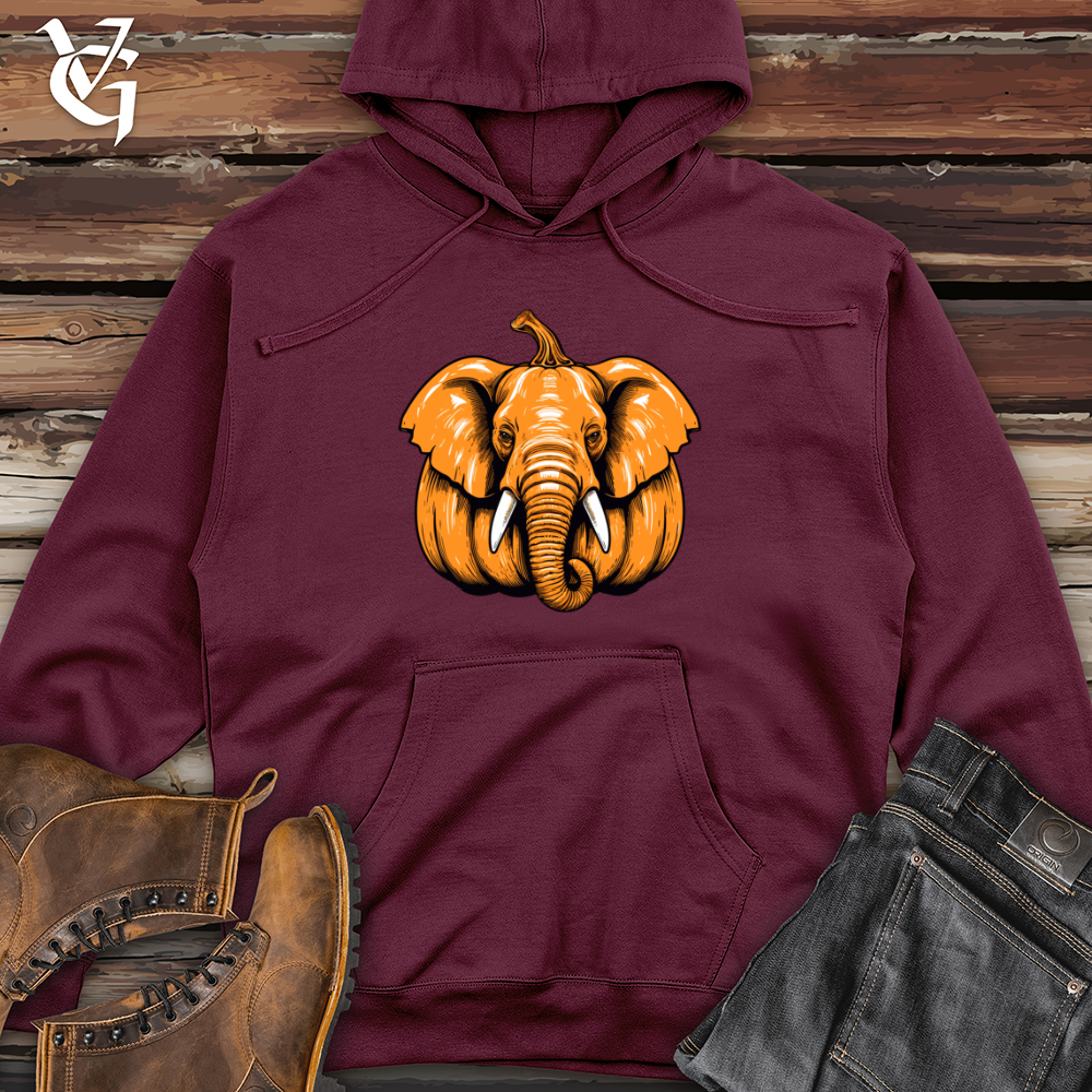 Pachyderm Pumpkin Midweight Hooded Sweatshirt
