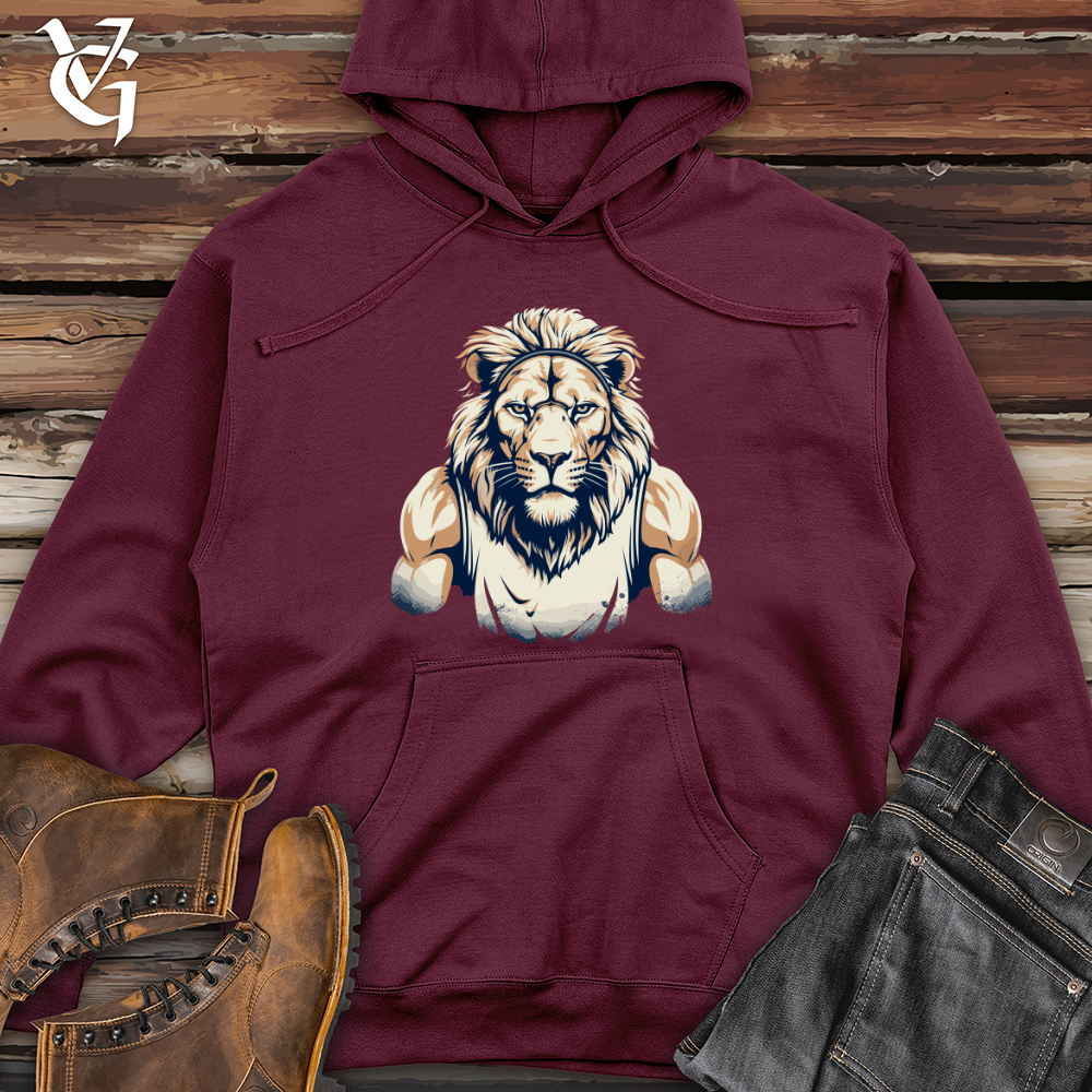 Retro King Power Midweight Hooded Sweatshirt