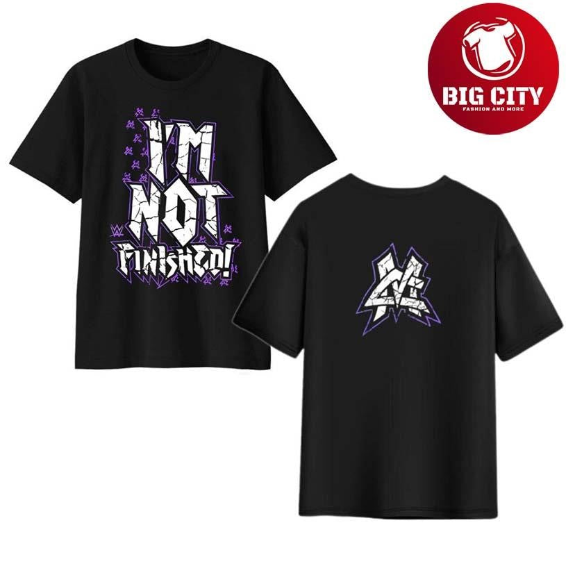 Matt Cardona I’m Not Finished 2026 Two Sided Shirt