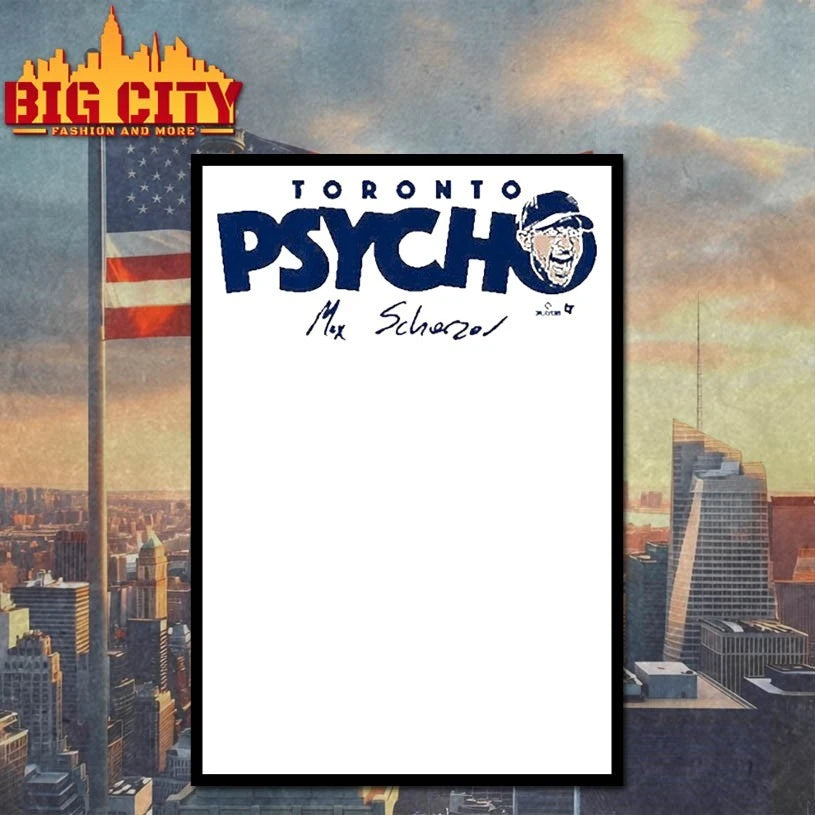 Max Scherzer Toronto Blue Jays Psycho signature Shirt