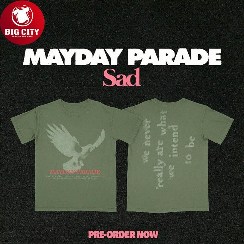 Mayday Parade We Never Really Are What We Intend To Be Dove Shirt