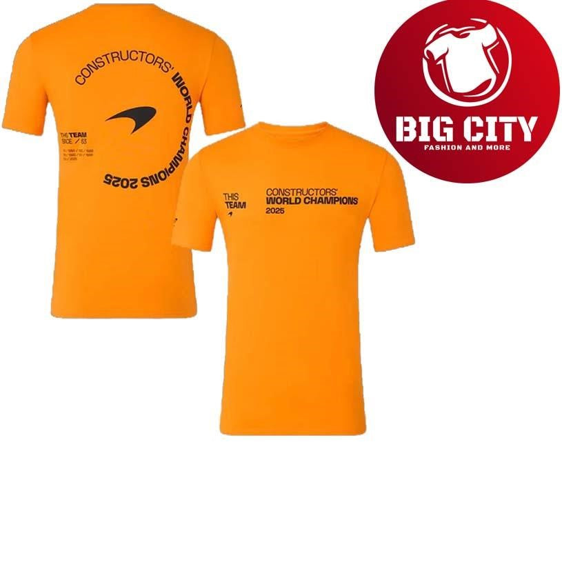 McLaren F1 2025 Papaya Constructors’ Champions Shirt