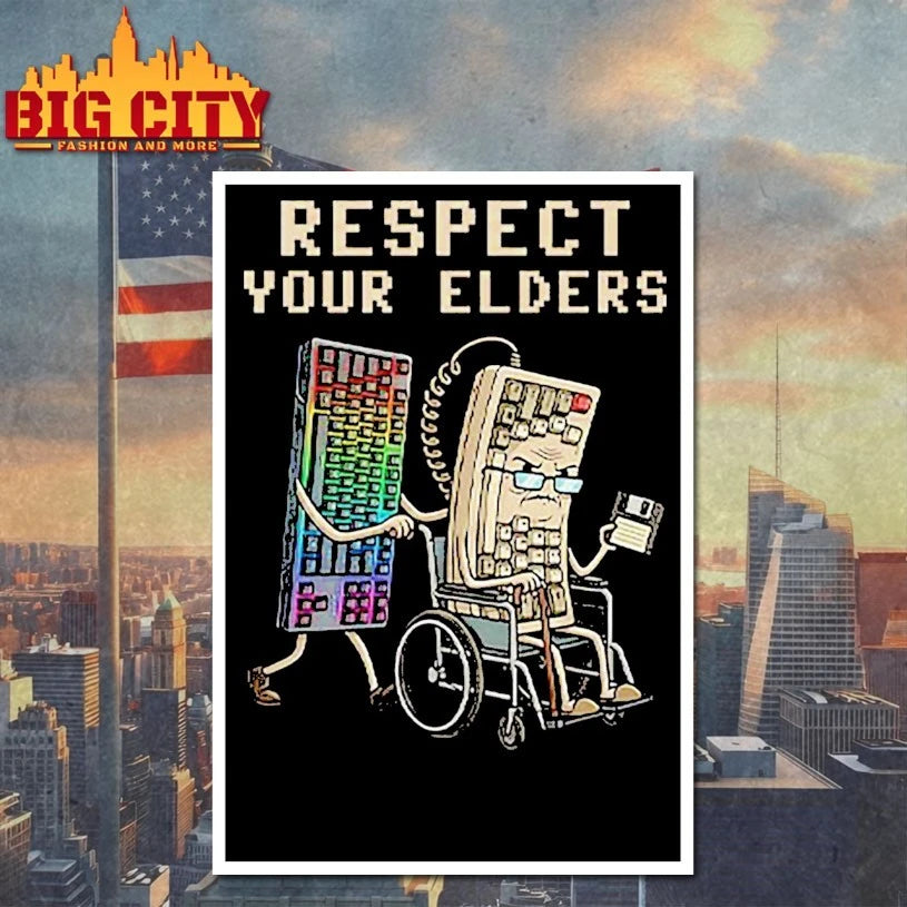 Mechanical Keyboard Respect Your Elders shirt