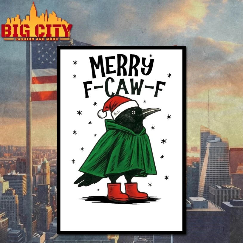 Merry F-Caw christmas Shirt