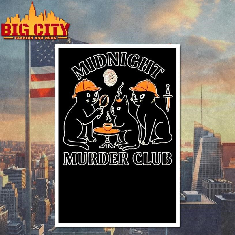 Midnight Murder Club Black Cats shirt