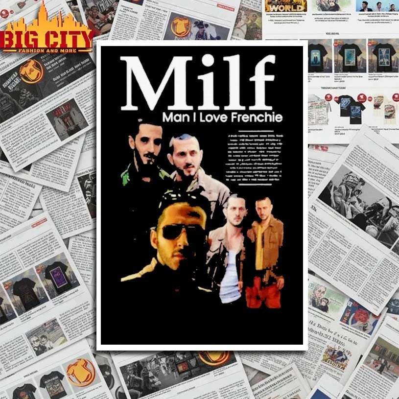 Milf Man I Love Frenchie Tomer Capone shirt