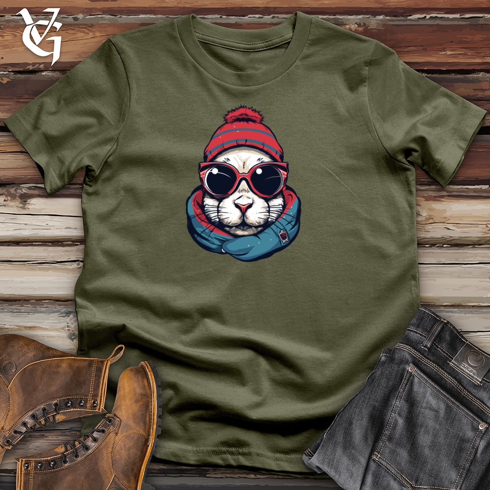 Retro Acorn Cap Cotton Tee