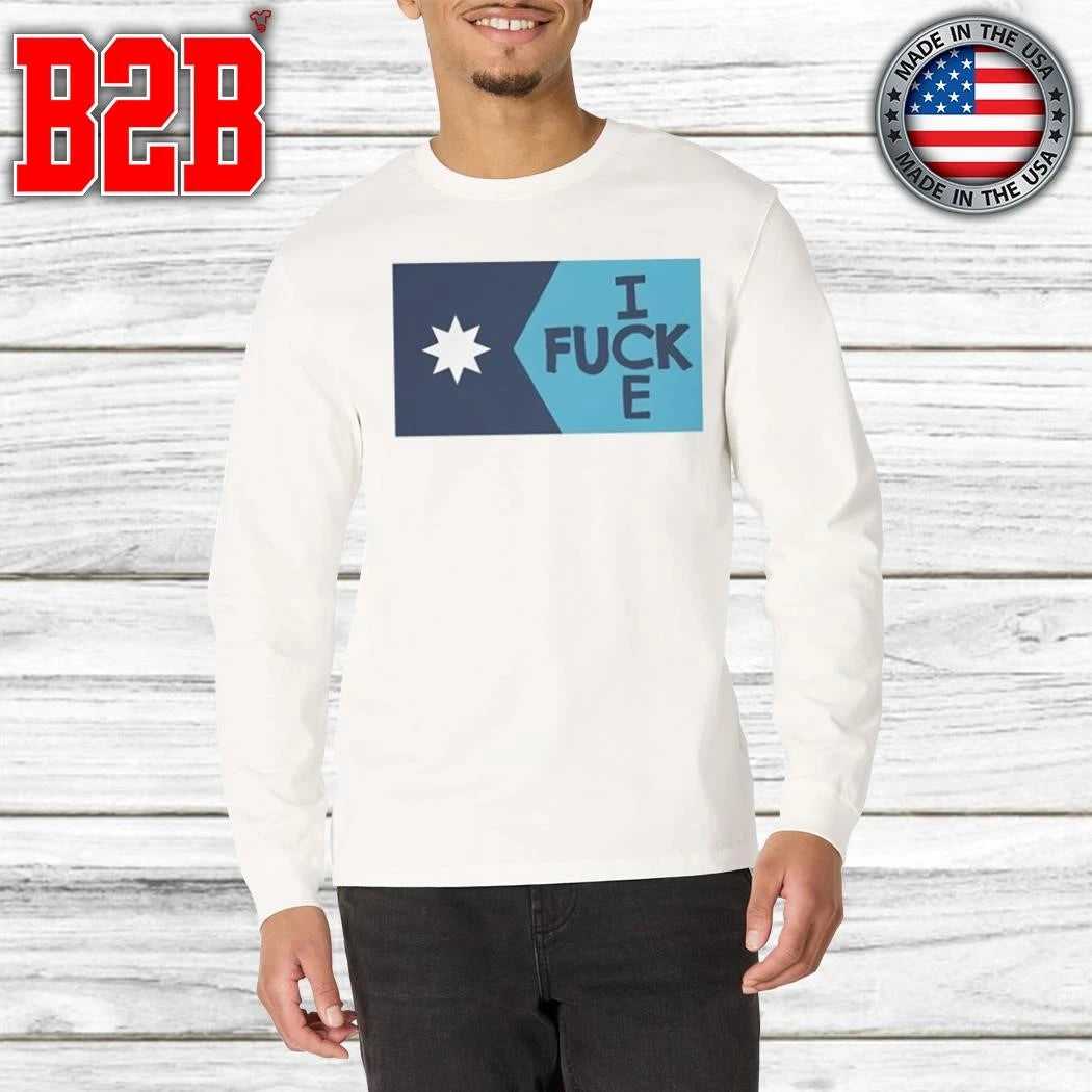 Minneapolis Fuck Ice Flag Shirt