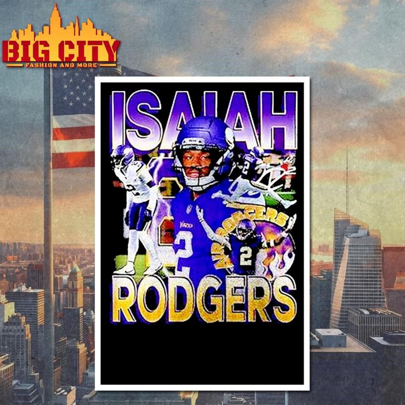 Minnesota Vikings Isalah Rodgers Air Rodgers Only Player To Have 2 Plus Defensive Shirt