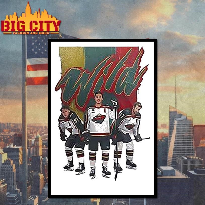 Minnesota Wild Stars Graphic Shirt