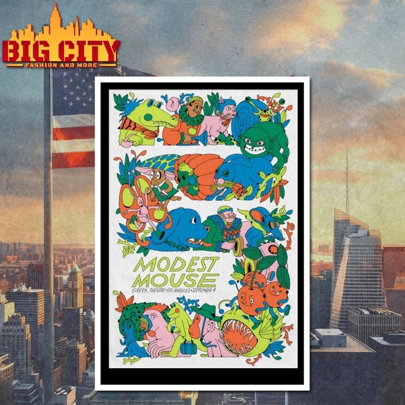 Modest Mouse Sept 4 2025 The Greek Theatre In Los Angeles CA Poster Shirts