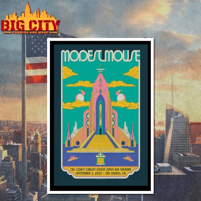 Modest Mouse Tour San Diego, CA 03 Sep 2025 Shirts