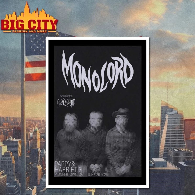 Monolord Pioneertown CA June 26 2026 Poster shirt