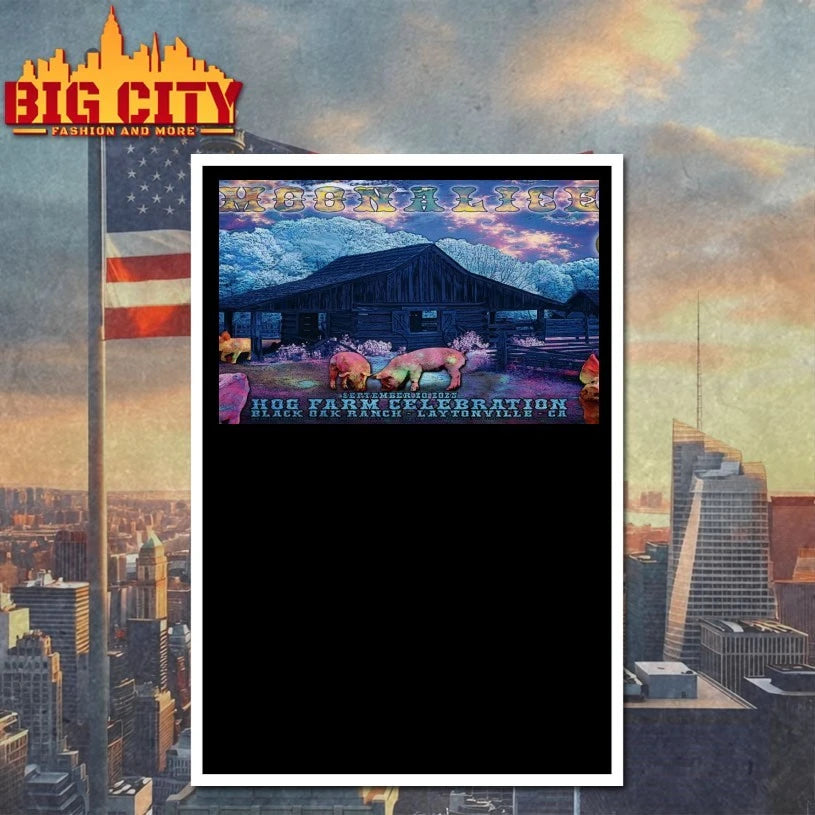 Moonalice Hog Farm Celebration In Laytonville CA September 20 2025 Poster shirt