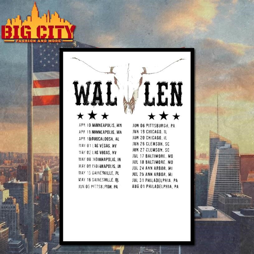 Morgan Wallen Tour Music Shirt