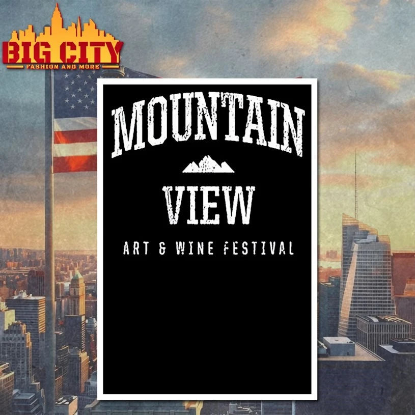 Mountain View Art & Wine Festival 2025 shirt