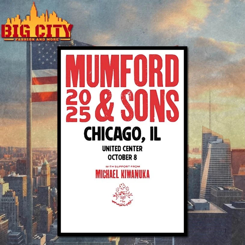 Mumford And Sons In Chicago IL On Oct 8 2025 shirt