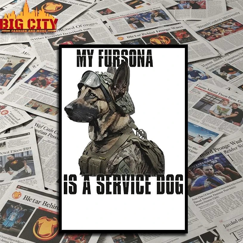 My Fursona Is A Service Dog shirt