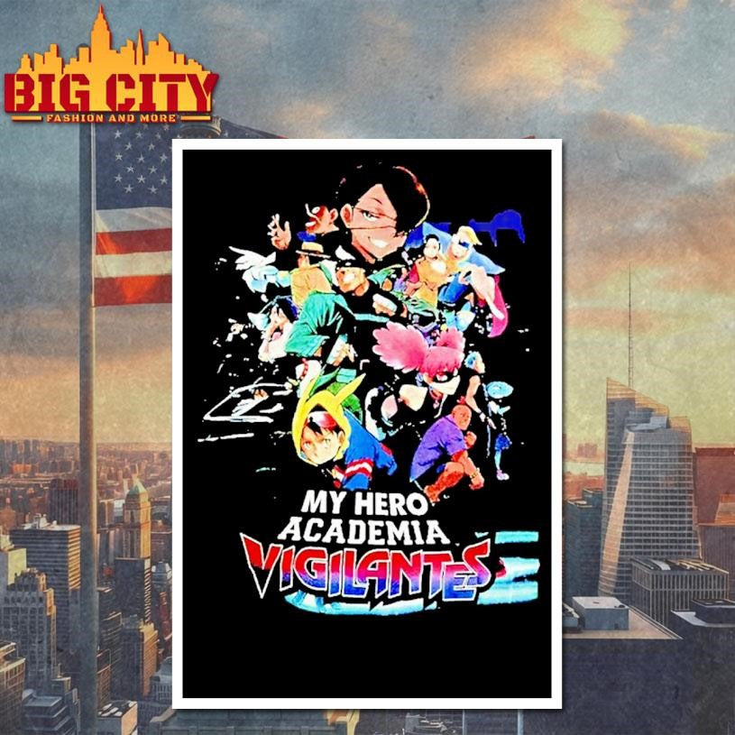 My Hero Vigilantes Cartoon Shirt