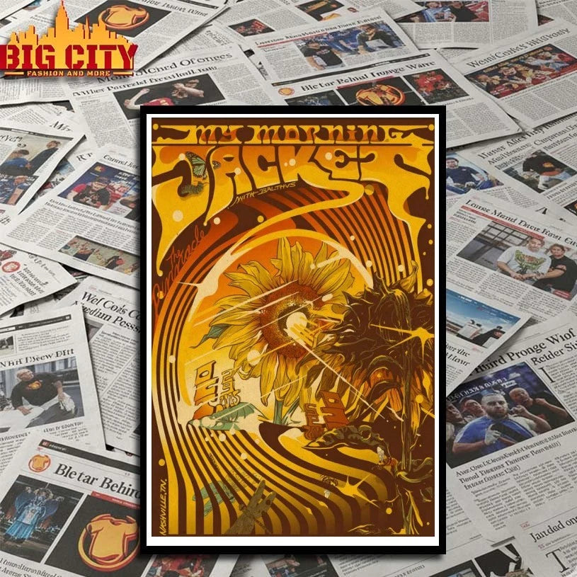 My Morning Jacket Nashville TN, October 29 2025 Poster shirt