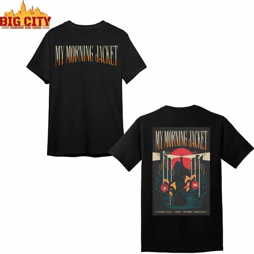 My Morning Jacket Washington DC 2025 Event At The Anthem On October 8 2025 Shirt