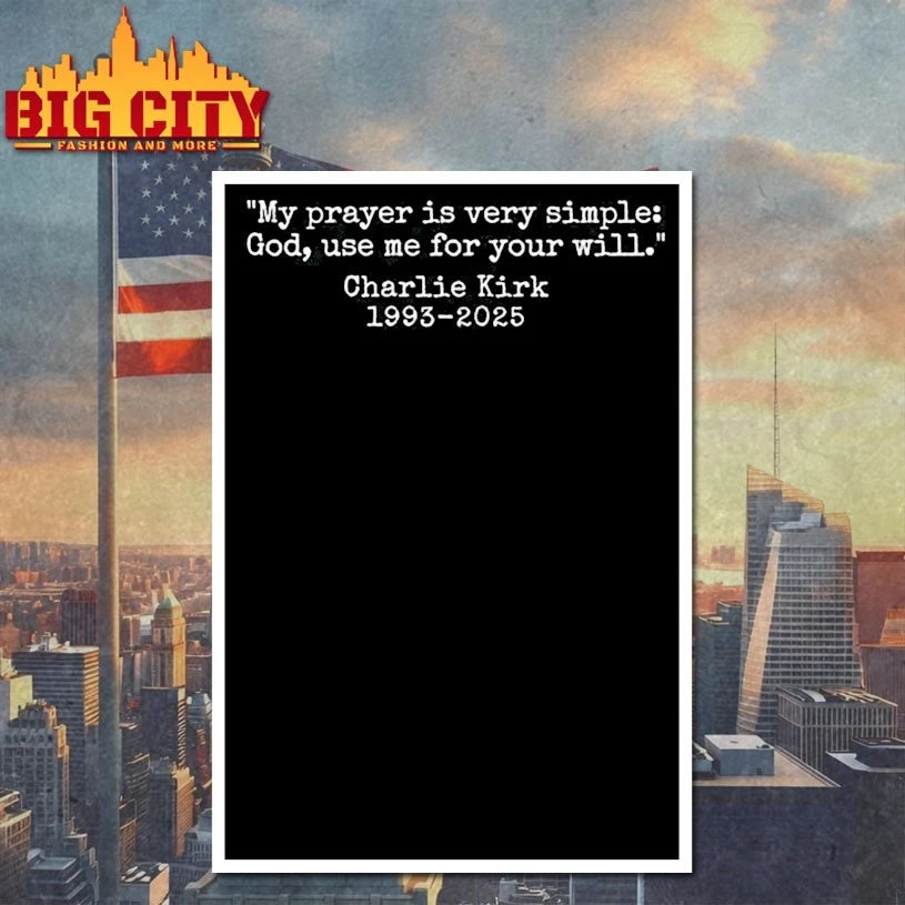 My Prayer Is Very Simple God Use Me For Your Will Charlie Kirk shirts
