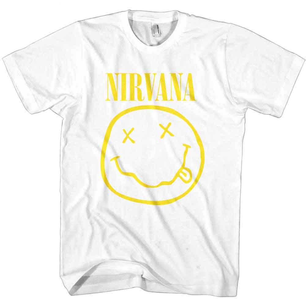 NIRVANA Attractive Kids T-shirt, Yellow Happy Face Style001