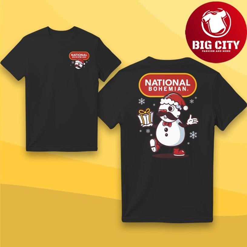 National Bohemian Merry & Bright Two Sided Shirt