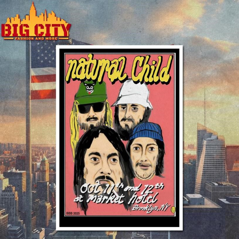 Natural Child At Market Hotel On Oct 11-12 2025 Poster Shirt