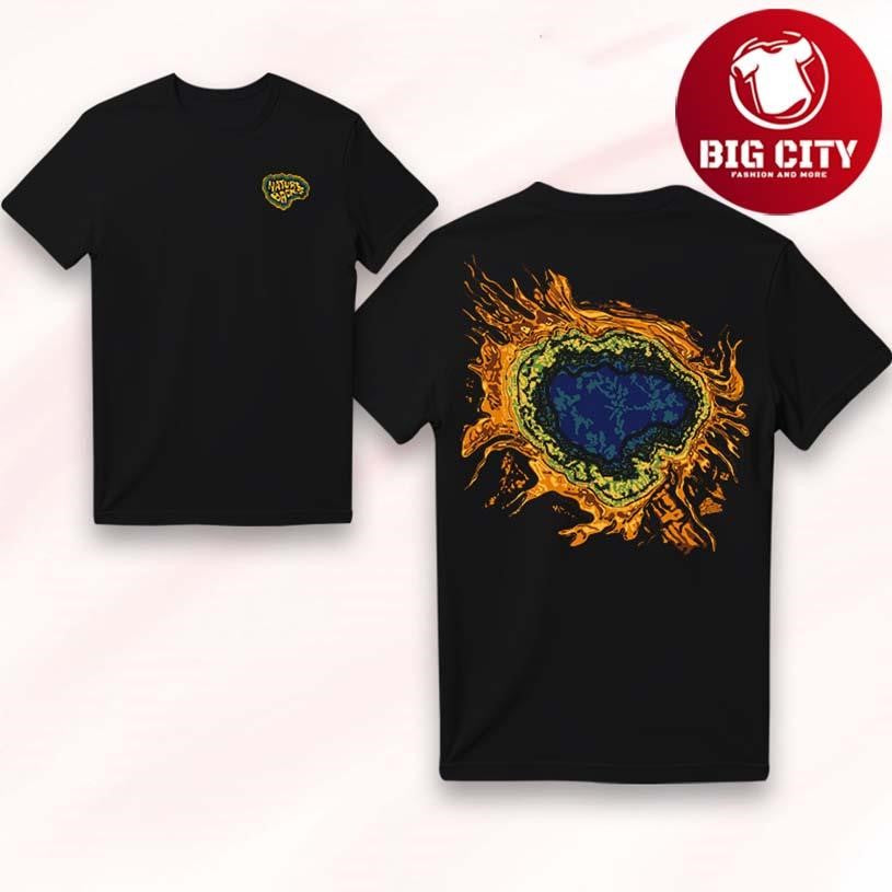 Nature Backs Grand Prismatic Springs 2026 Two Sided Shirt