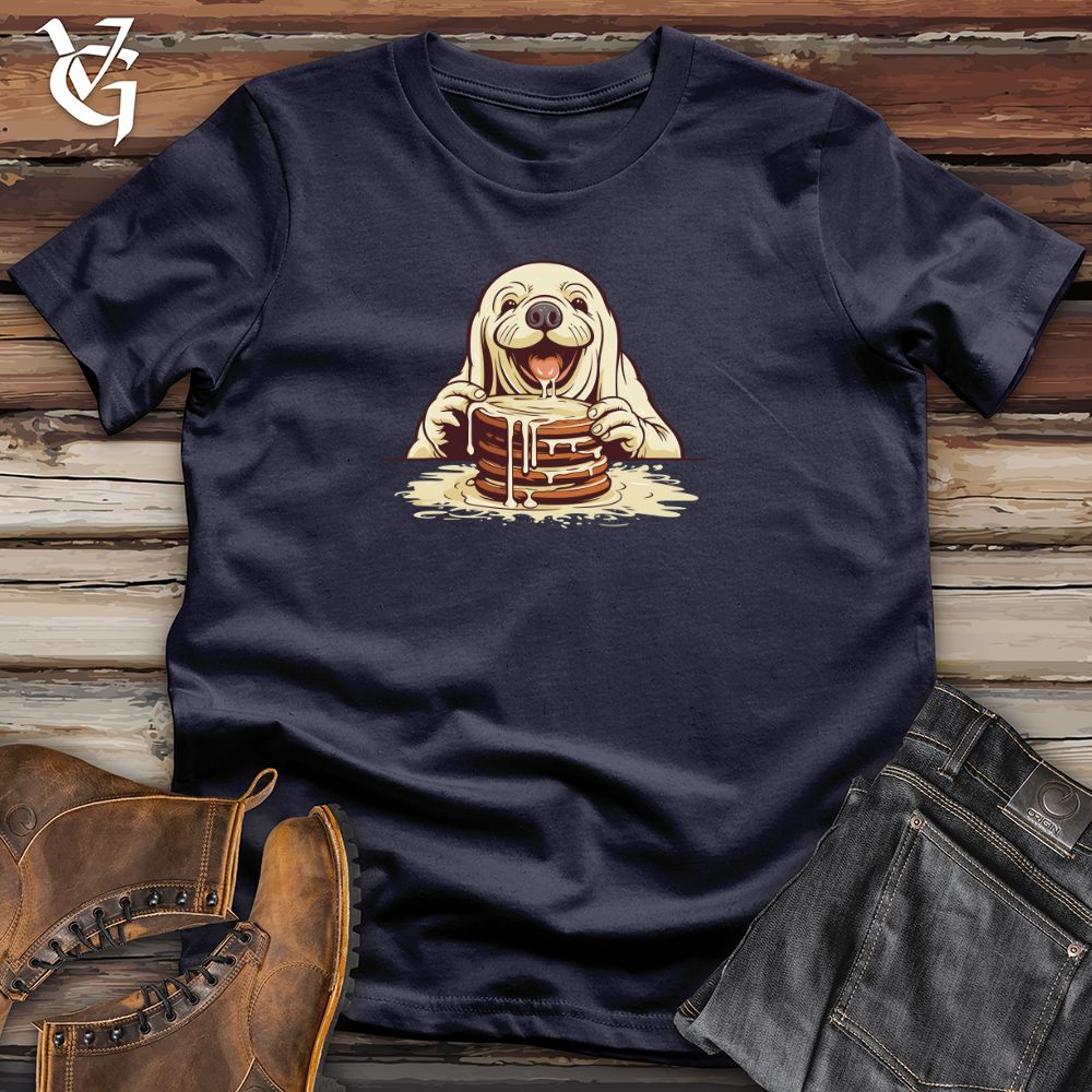 Happy Pancake Walrus Cotton Tee