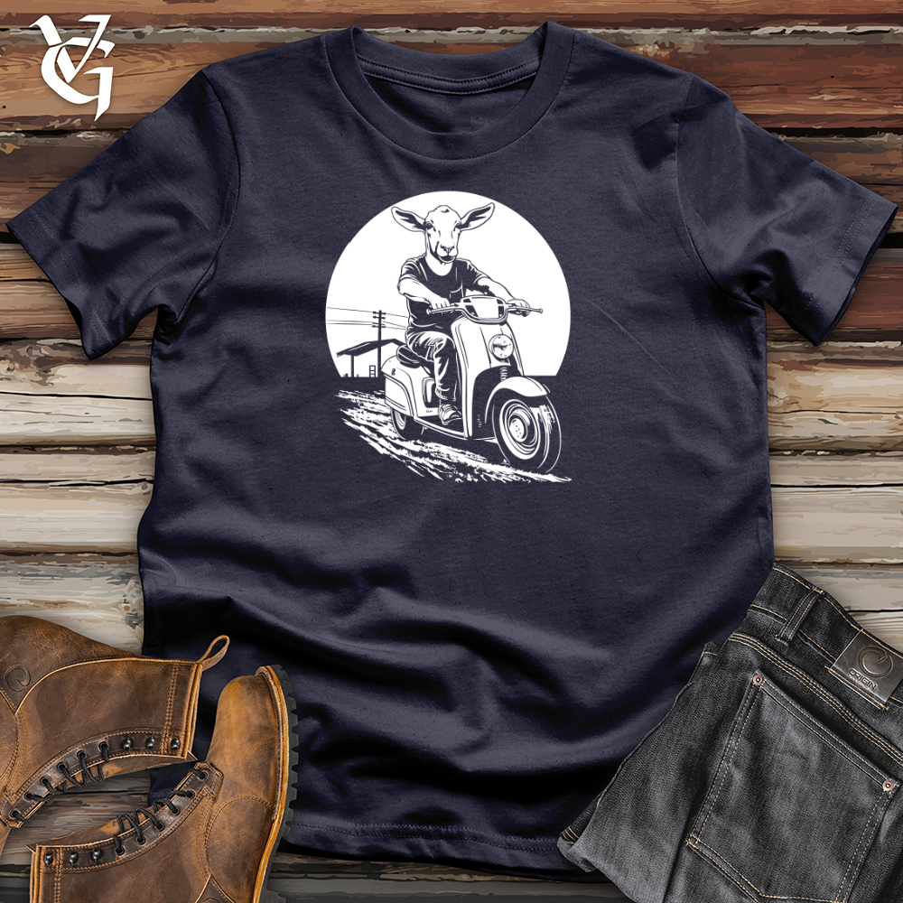 Retro Scootin Livestock Cotton Tee