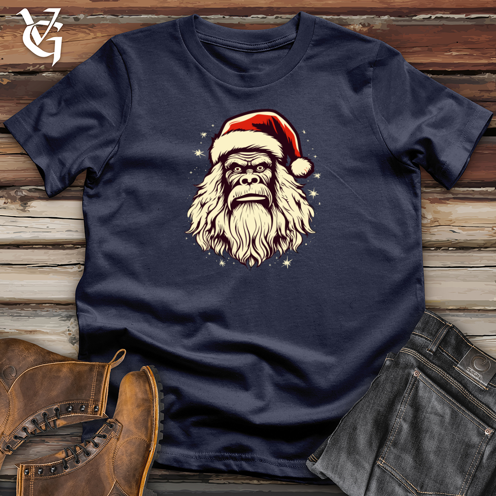 Retro Santa Sasquatch Softstyle Tee