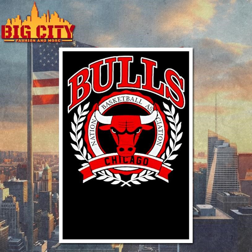 Nba Chicago Bulls Crest 2025 Shirt