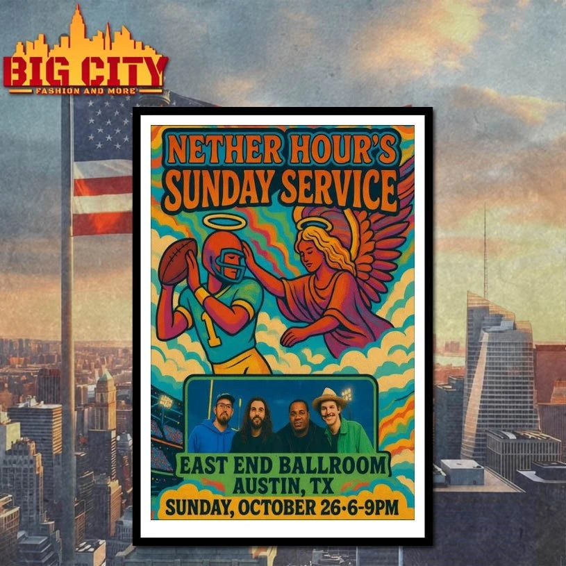 Nether Hour 10-26-2025 Austin TX Poster shirt