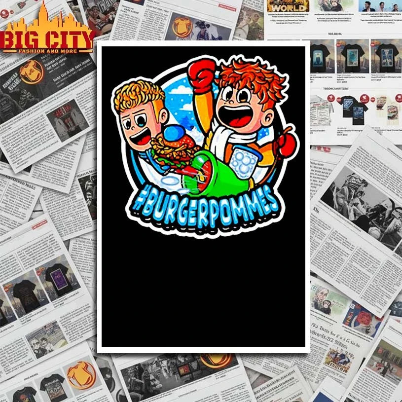 New LukasBS Burgerpommes shirt