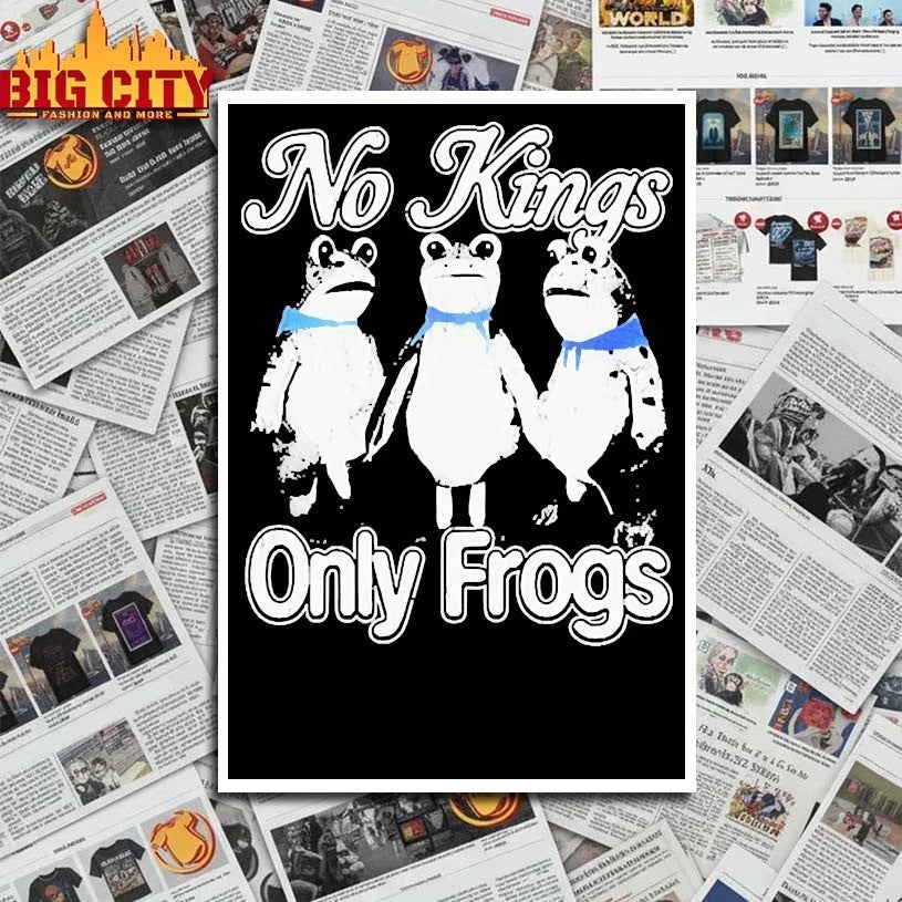 No Kings Only Frogs Portland shirt