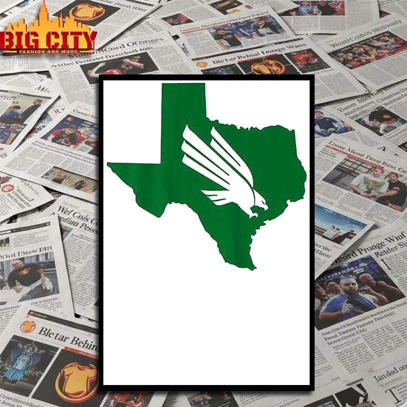 North Texas Texas Diving Eagle 2025 shirt