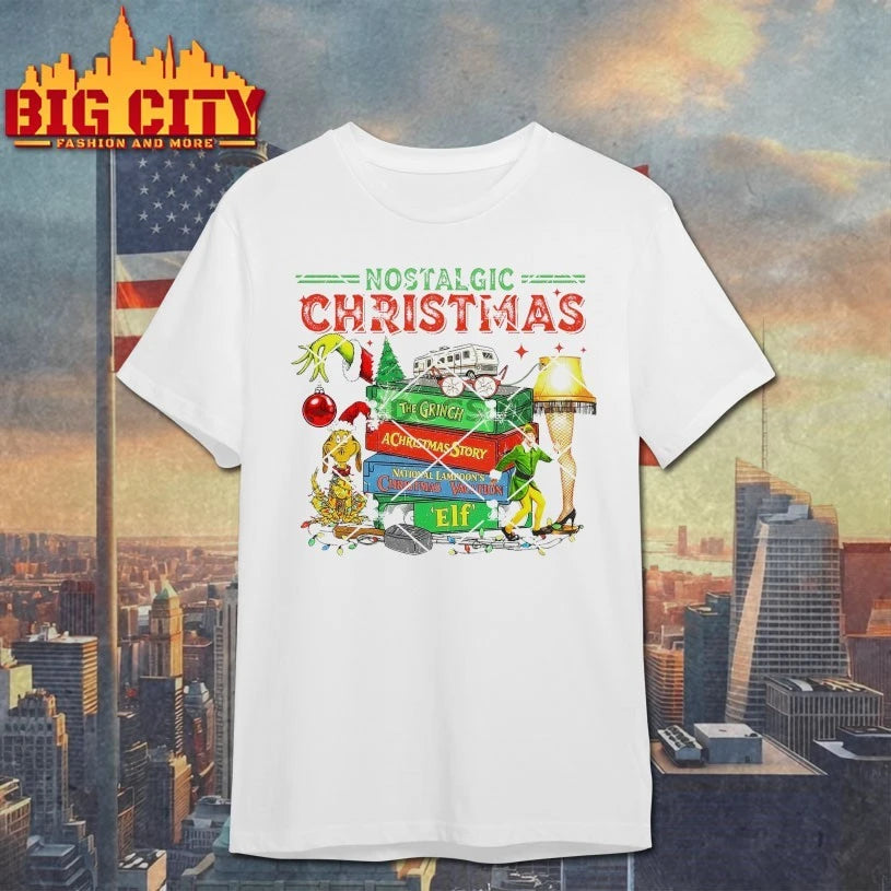 Nostalgic Christmas The Grinch Elf Christmas Story Vacation shirt