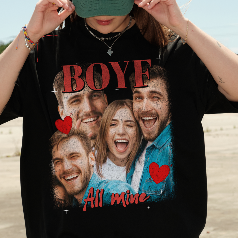 Custom Bootleg Heavy Oversized Tee (275 GSM)
