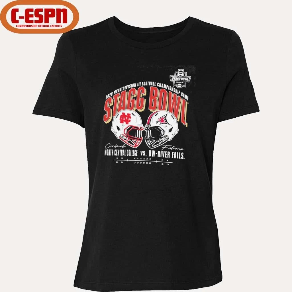 Official 2025 NCAA DIII Stagg Bowl North Central College Vs UW-River Falls Matchup Shirt