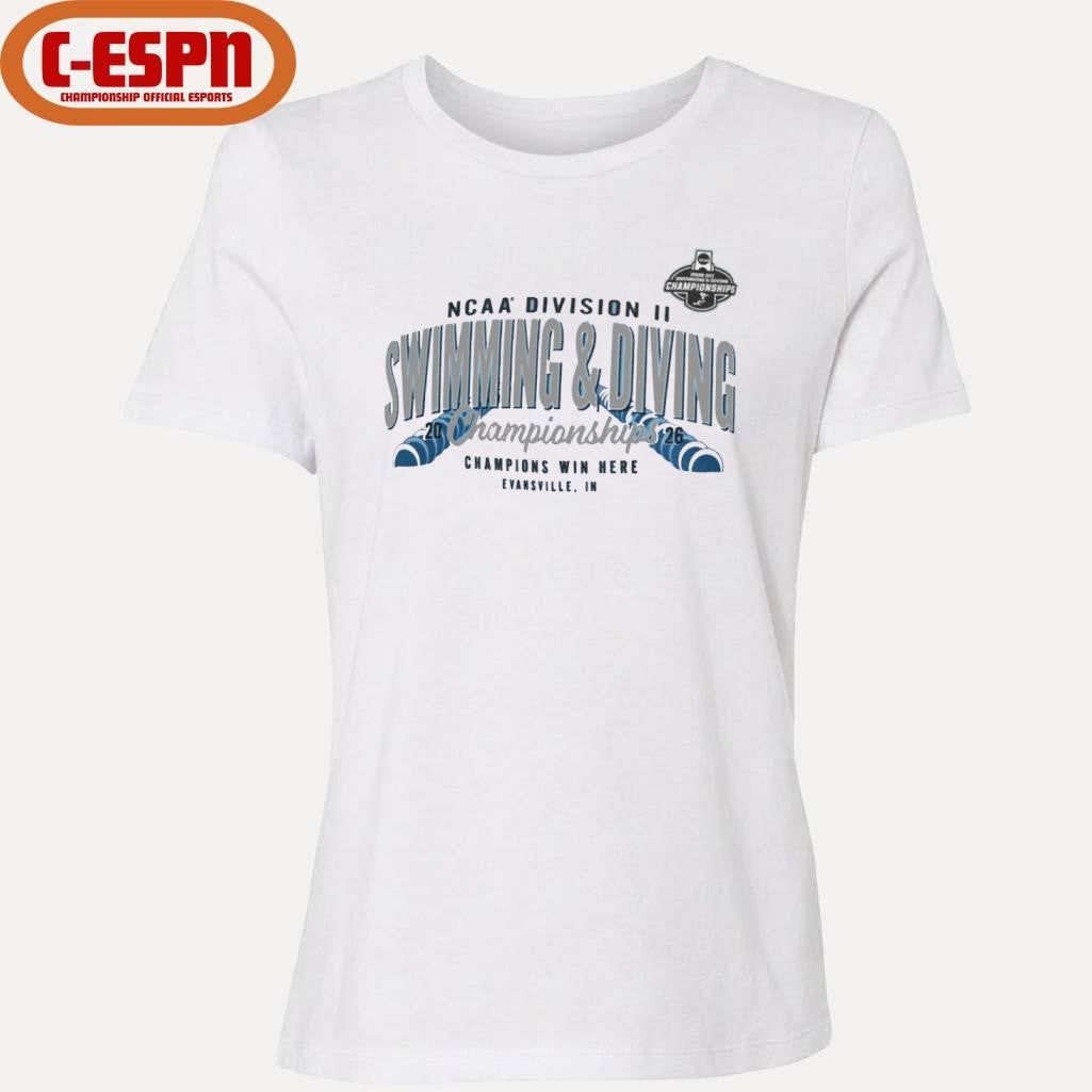 Official 2026 Division II Swimming & Diving Championships Shirt