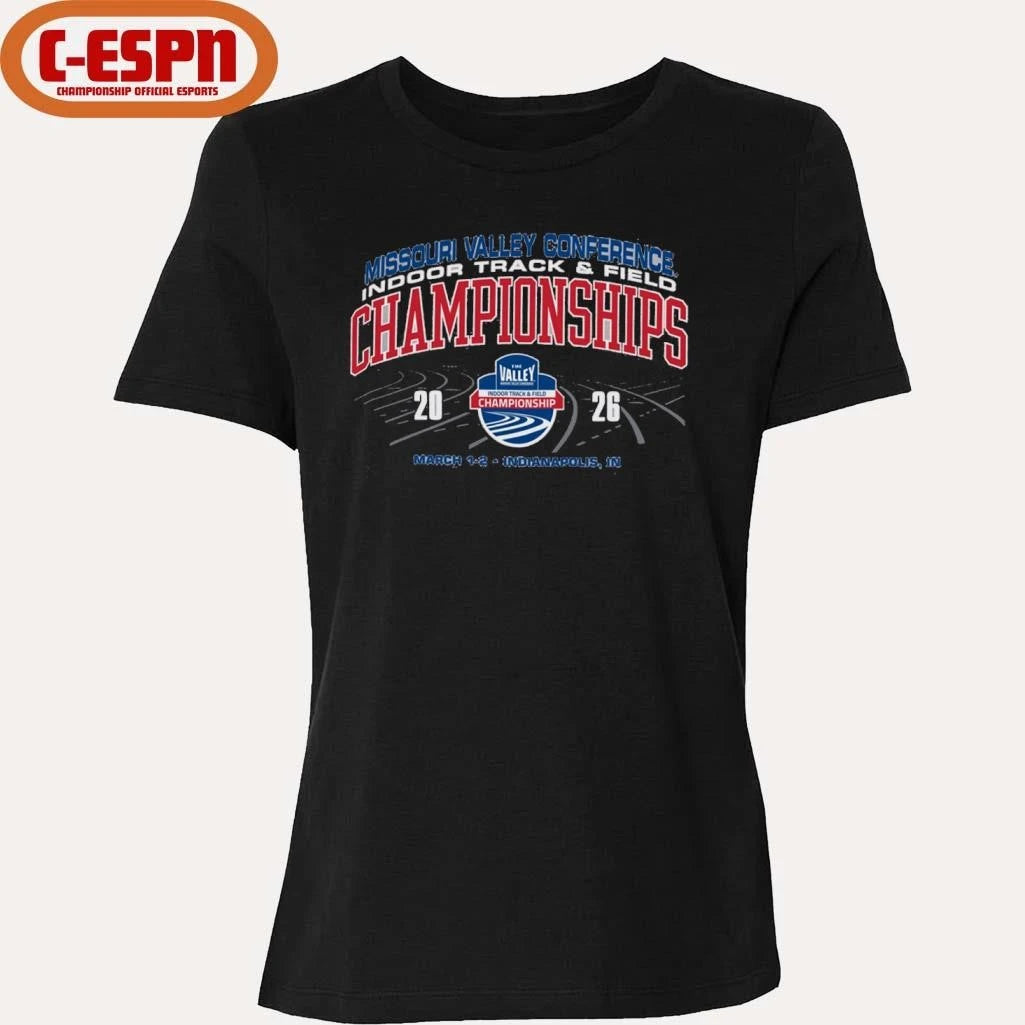 Official 2026 Missouri Valley Conference Indoor Track & Field Championships Shirt