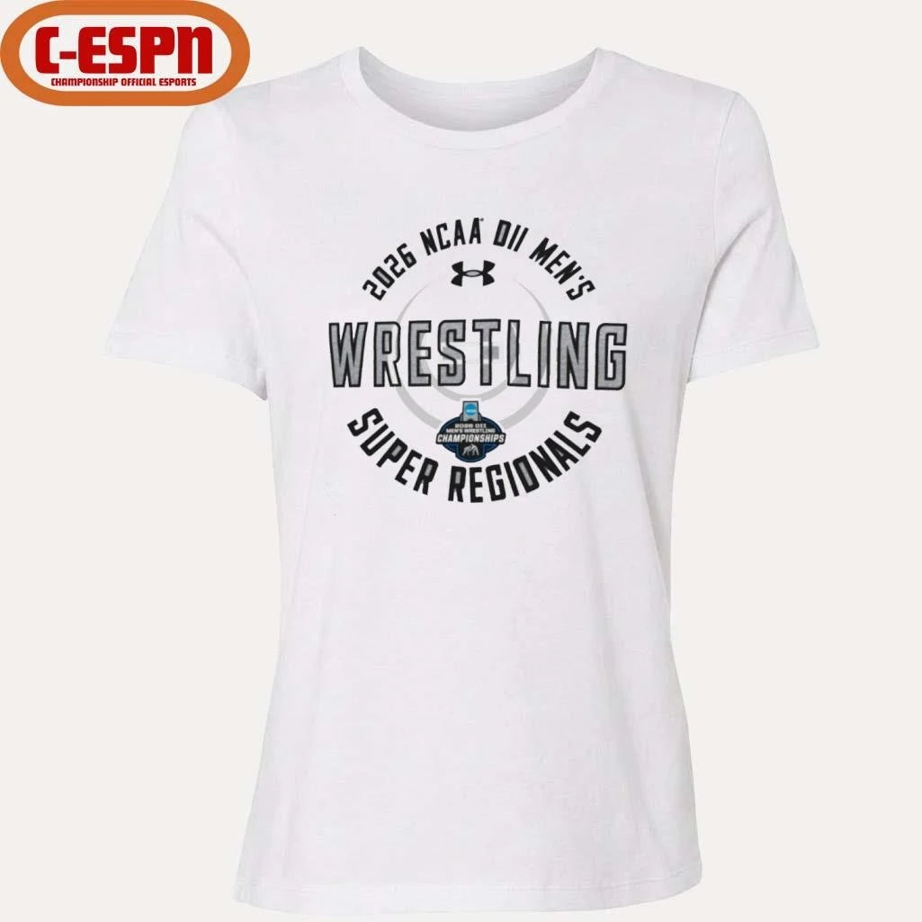 Official 2026 NCAA Division II Men’s Wrestling Super Regionals Shirt