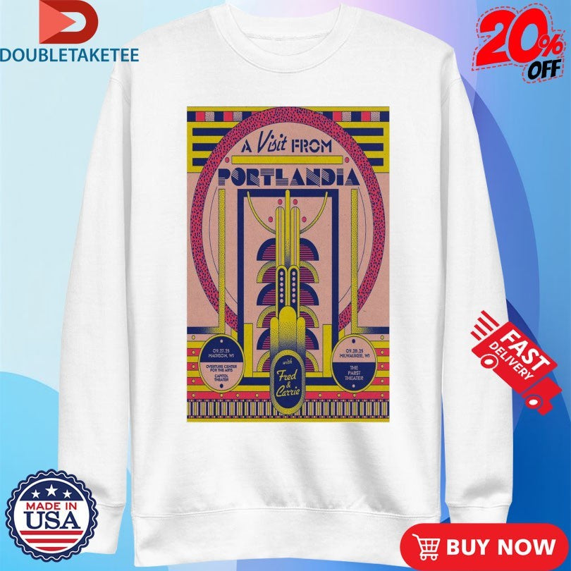 Official A Visit From Portlandia Sept 27-28 2025 Shirts
